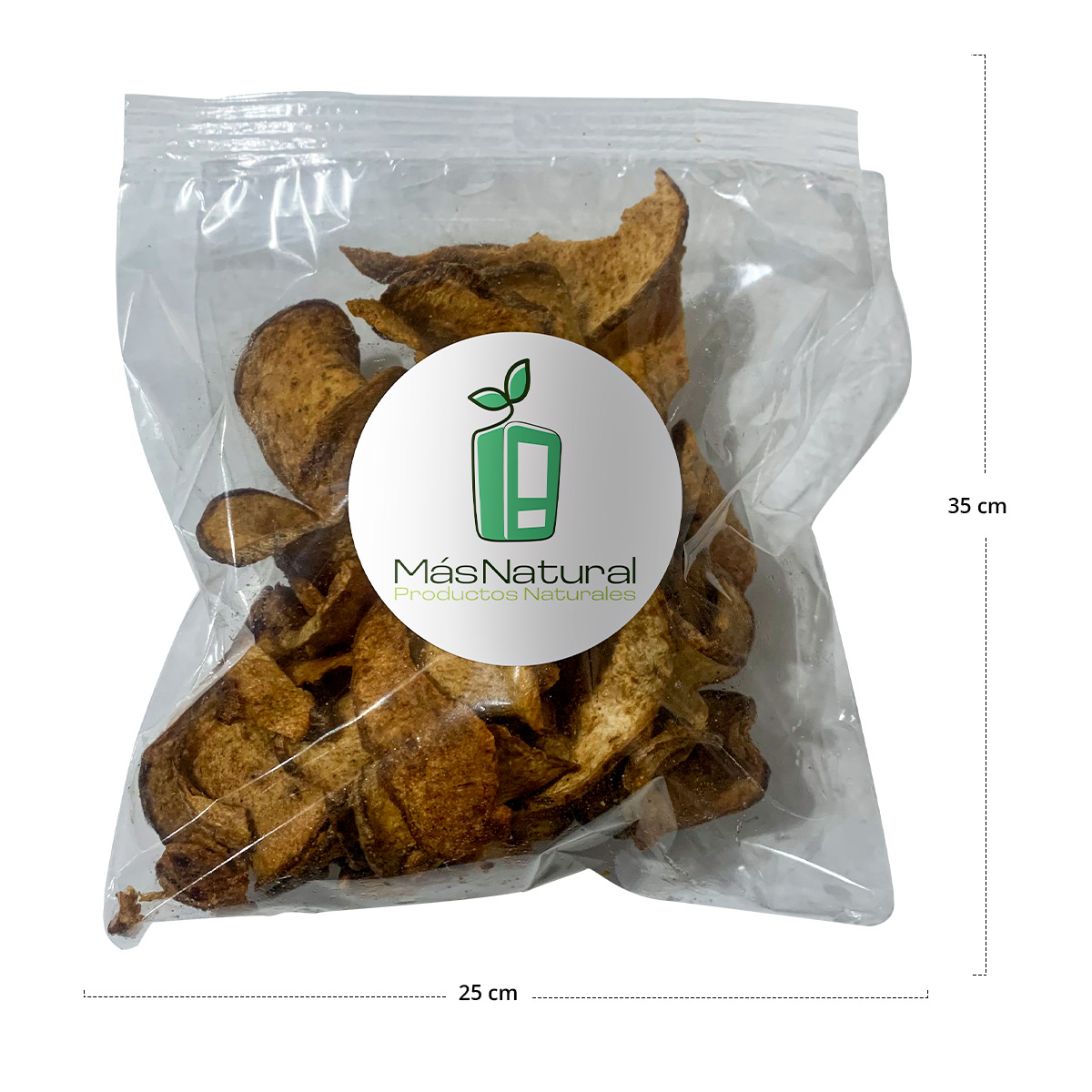 Jícama sin chile Deshidratado y horneado bolsa familiar Más Natural