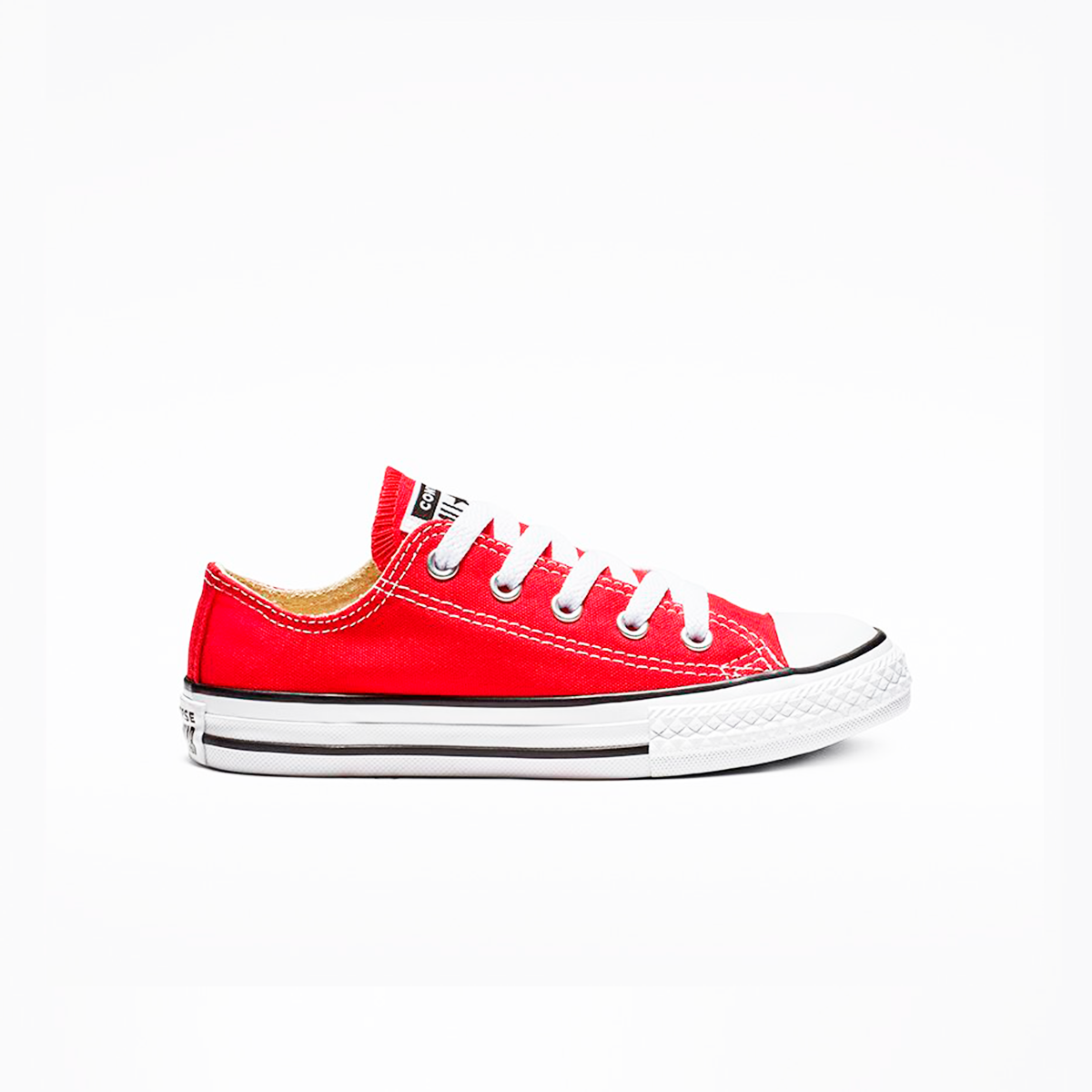 Tenis Converse Chuck Taylor Clasico Rojos Choclo Lona Ninos