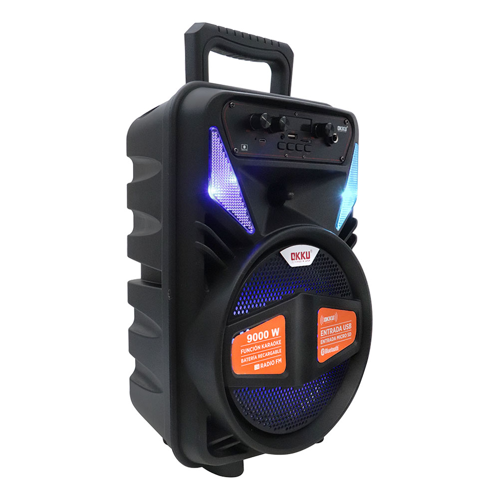 Bafle Recargable 8"  Okku BAF8006 Bluetooth