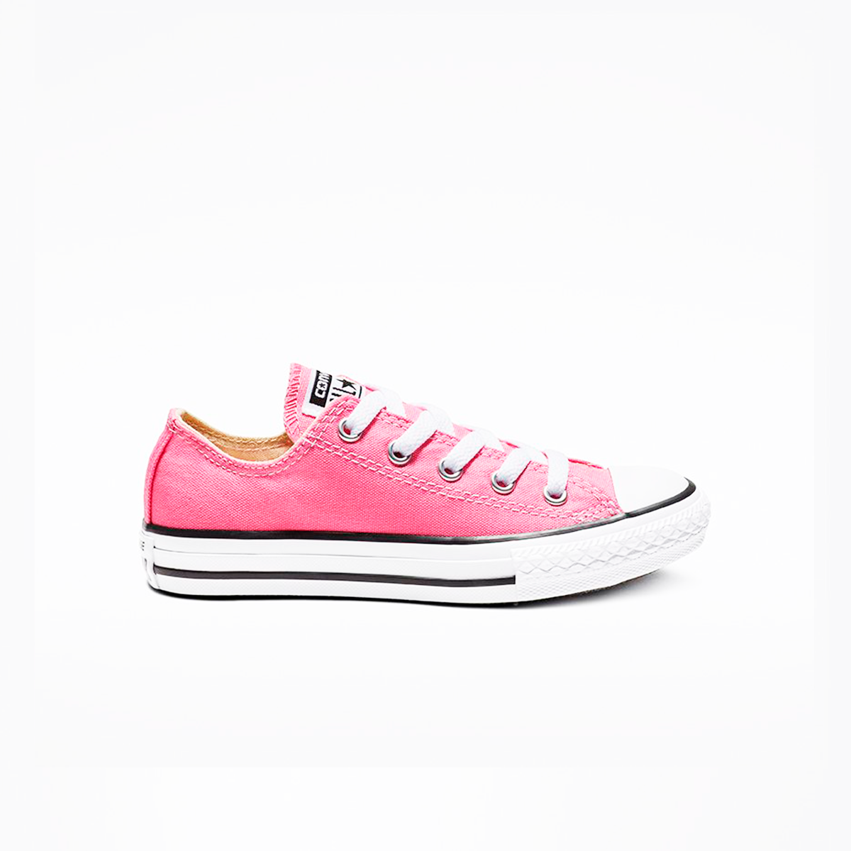 Tenis Converse Chuck Taylor Clásico Rosas Choclo Lona Niños