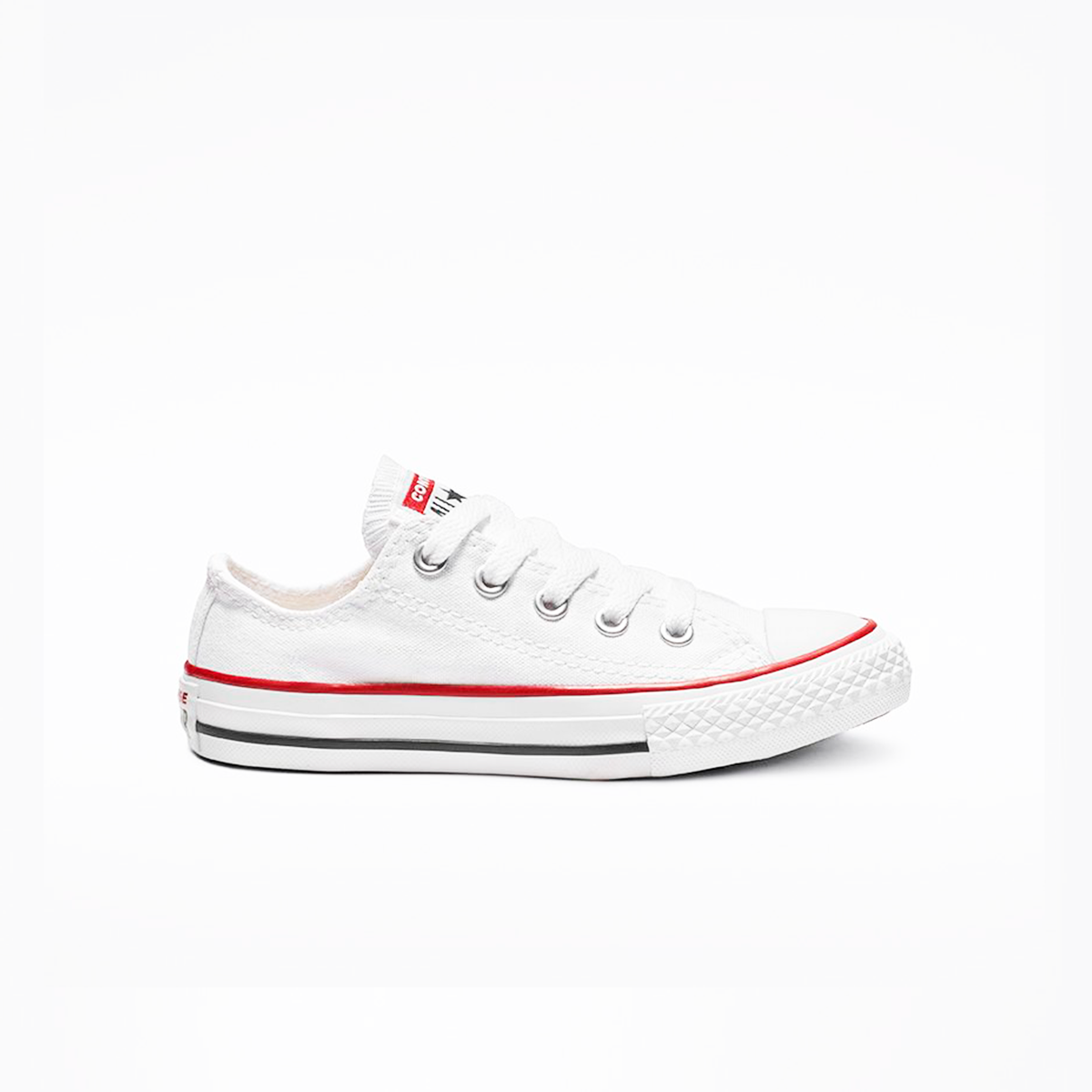 Tenis Converse Chuck Taylor Clásico blancos Choclo Lona Niños