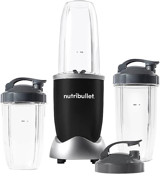 A NutriBullet Special Edition NutriBullet Pro - Licuadora de 900 W (negro mate).