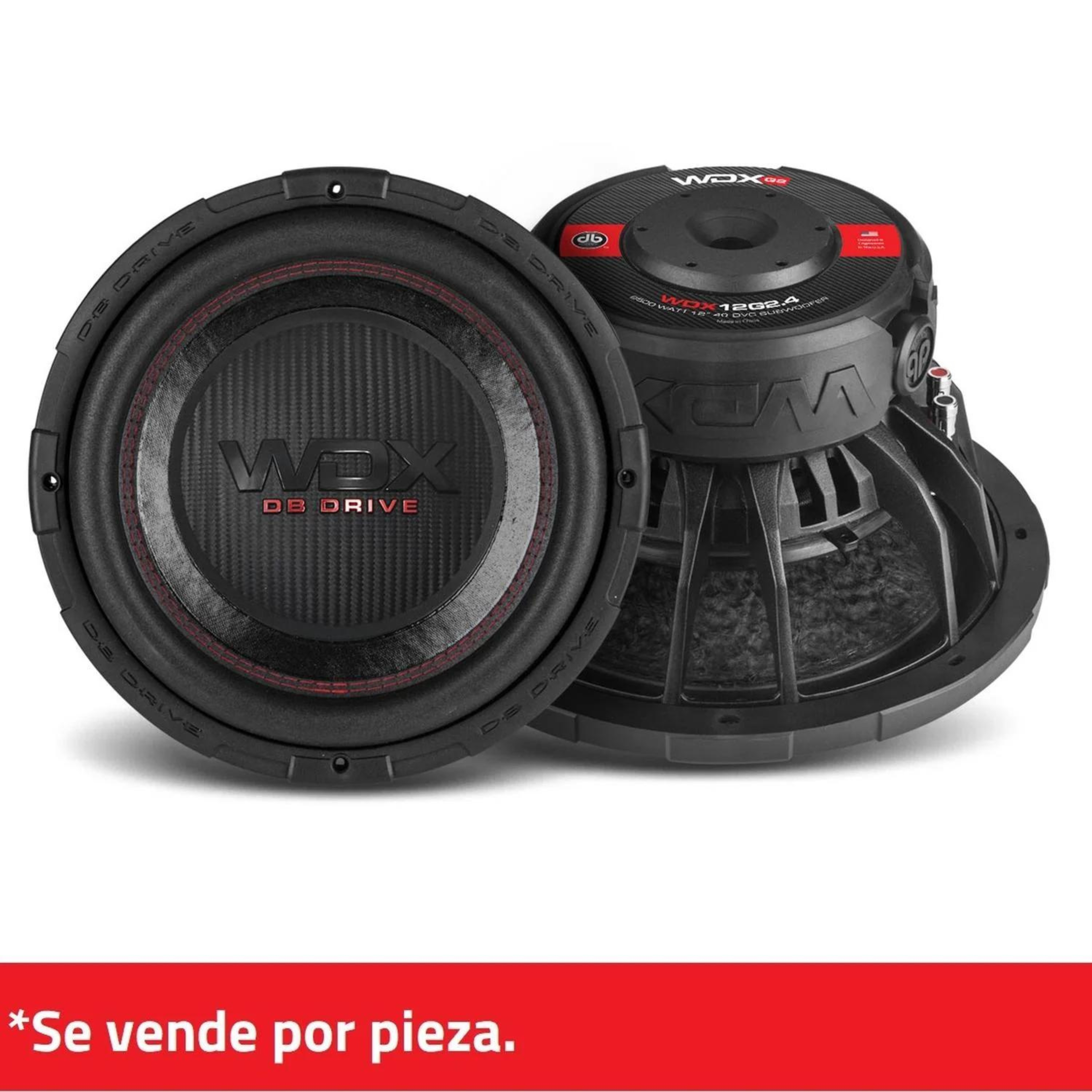  Subwoofer DB Drive 12" Modelo WDX12G24 - Potencia MÁX: 2500W.