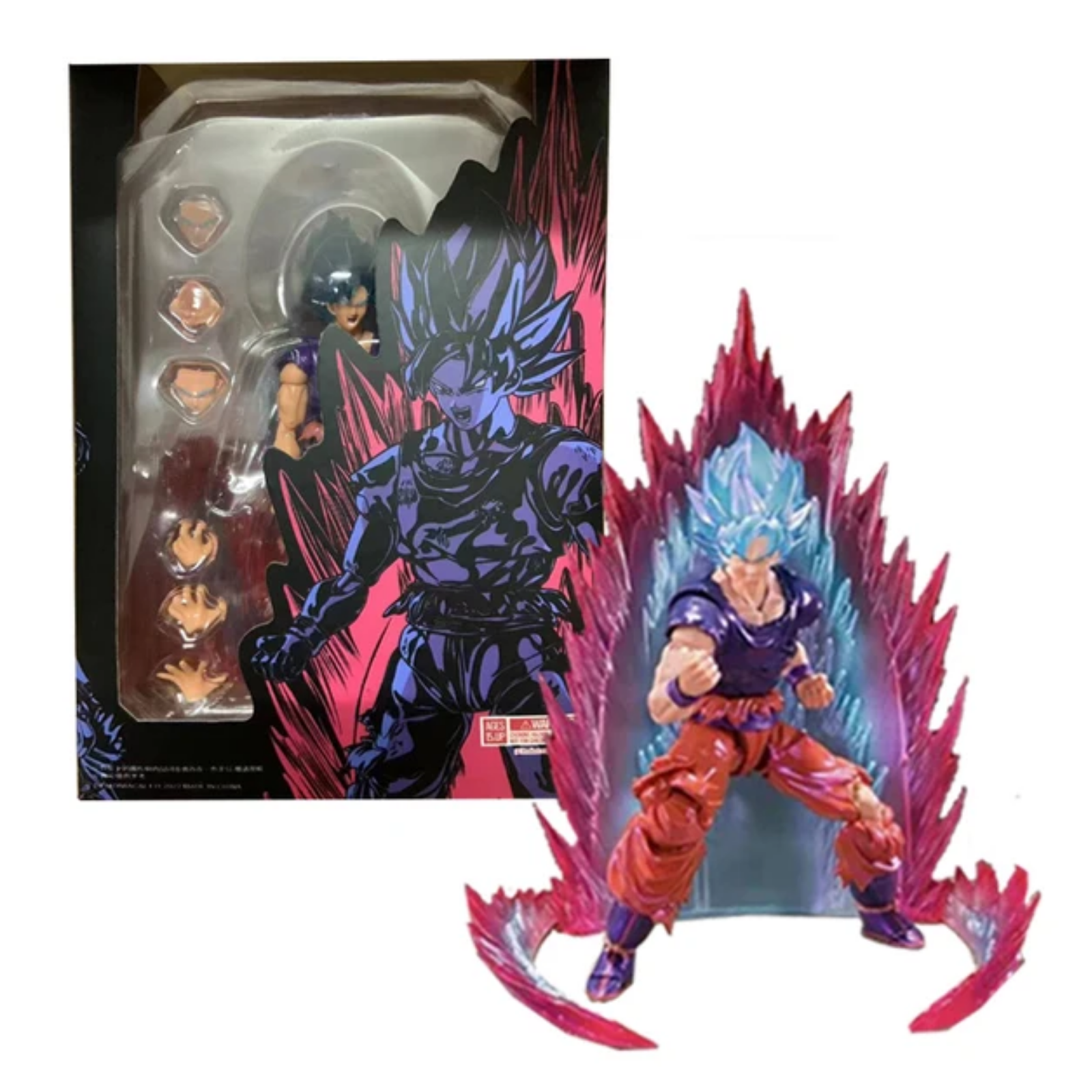 Goku Ssj Blue Dragonball Dragon Ball Super War Damage Figura