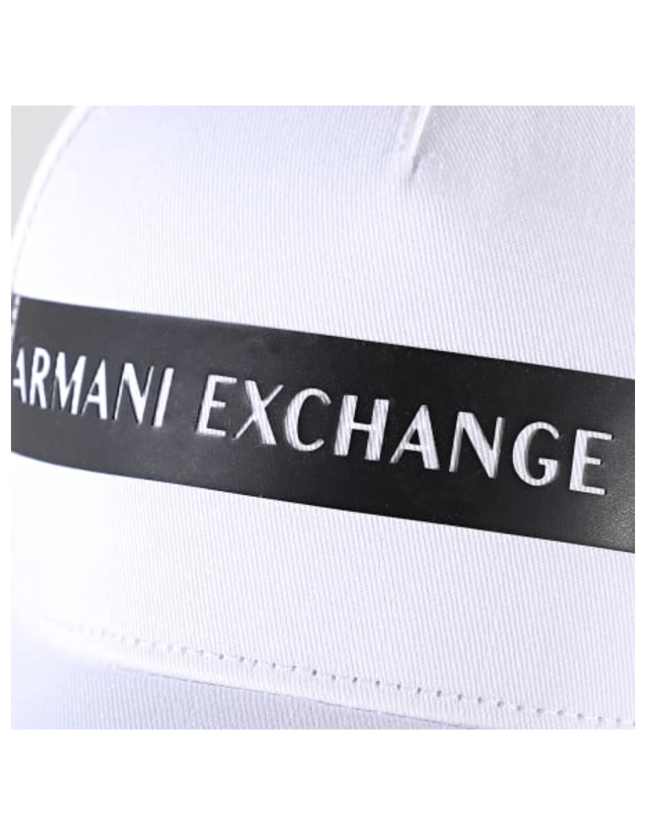 Armani Exchange Gorra Snapback Blanca 100% Original