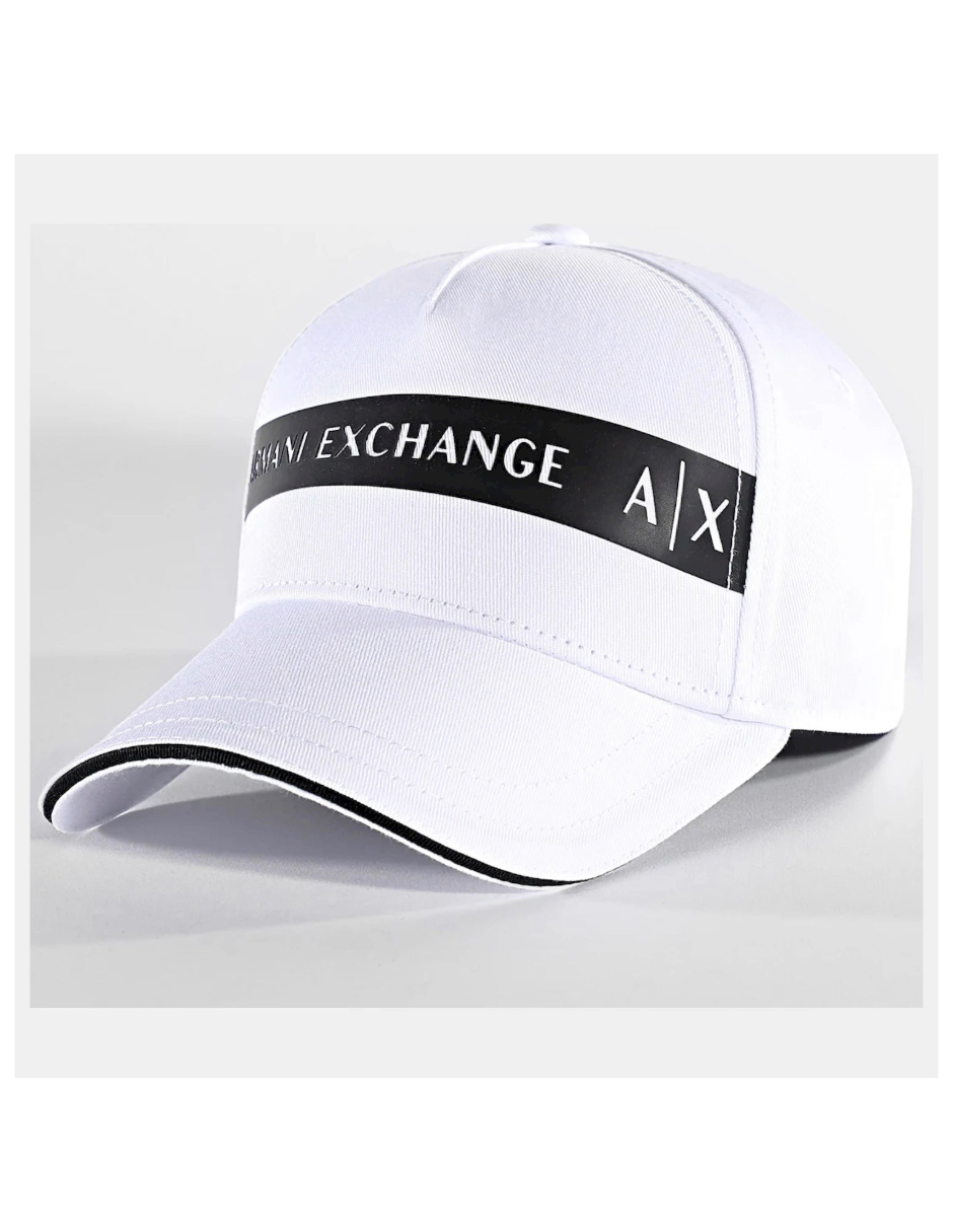Armani Exchange Gorra Snapback Blanca 100% Original