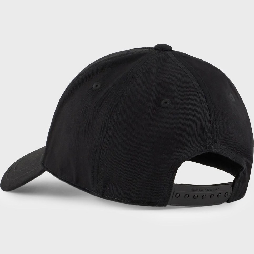Armani Exchange Gorra Ajustable Snapback Negro 100% Original