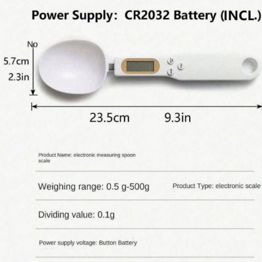 Cuchara Gramera Digital + Regalo Sorpresa.