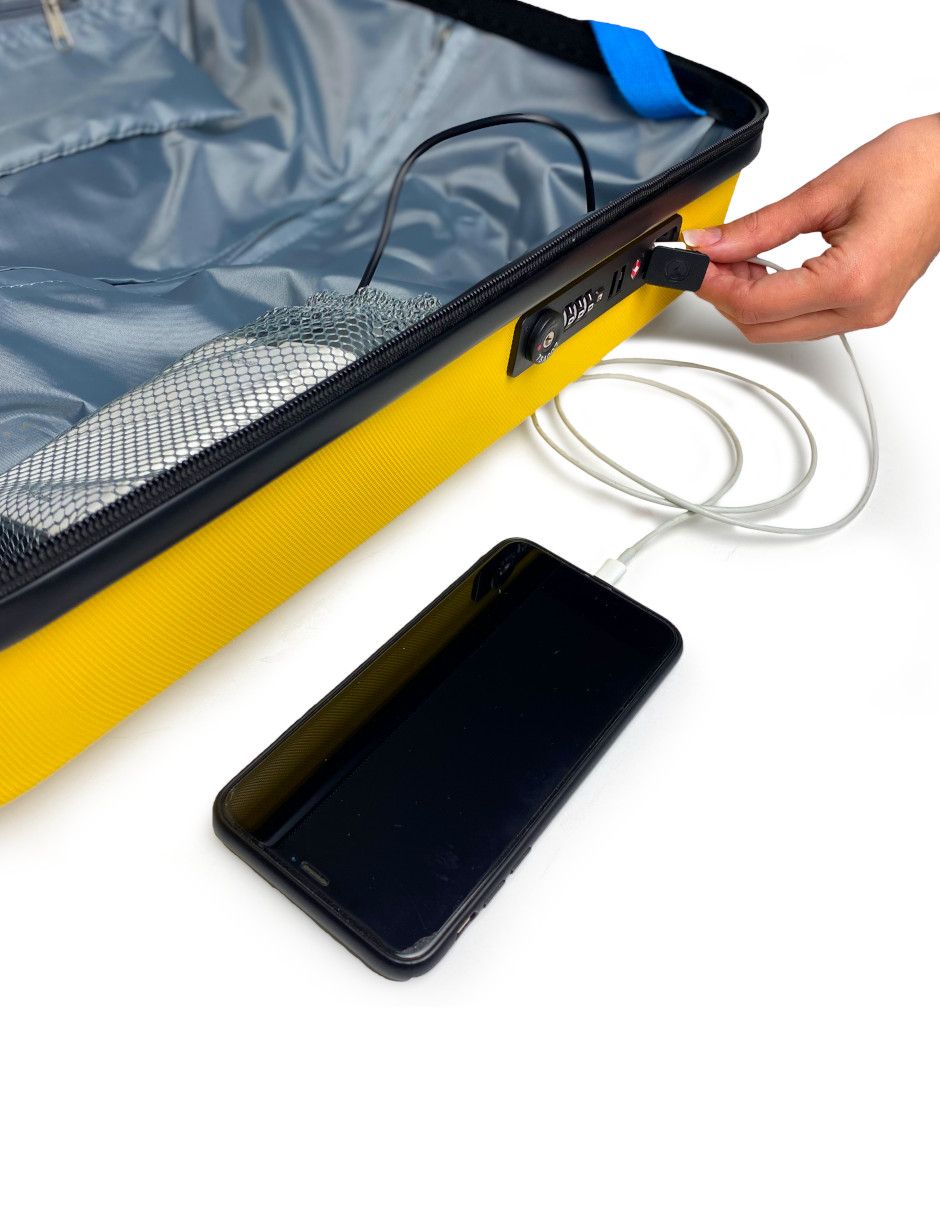 Maleta de Viaje Cabina 20” 10kg BG Berlin Enduro MUSTARD