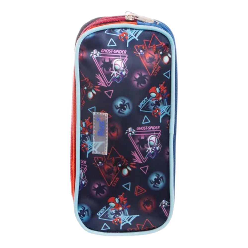 Lapicera Estuche Doble Ruz Spiderman Marvel Hombre Araña 178607