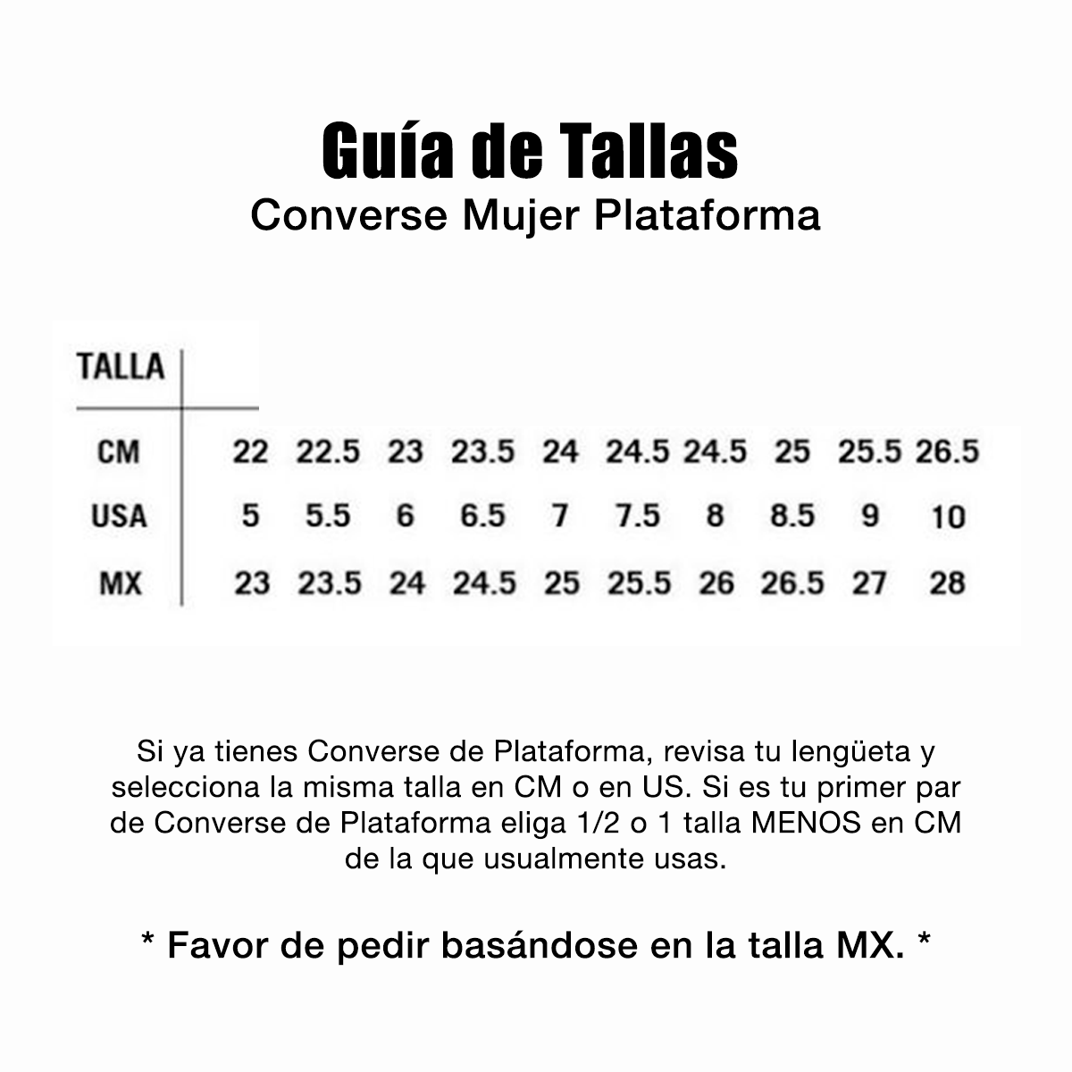 Tenis Converse de Plataforma Lift Negros Bota Piel Mujer