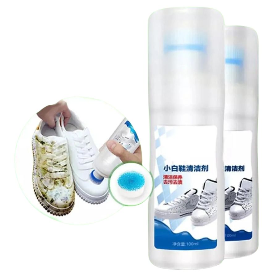 Espuma Blanqueador de Tenis solo calzado blanco .