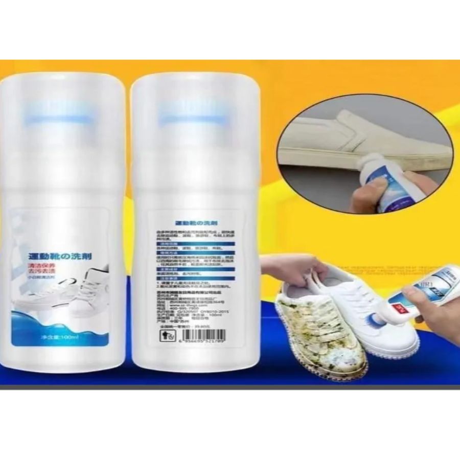 Espuma Blanqueador de Tenis solo calzado blanco .