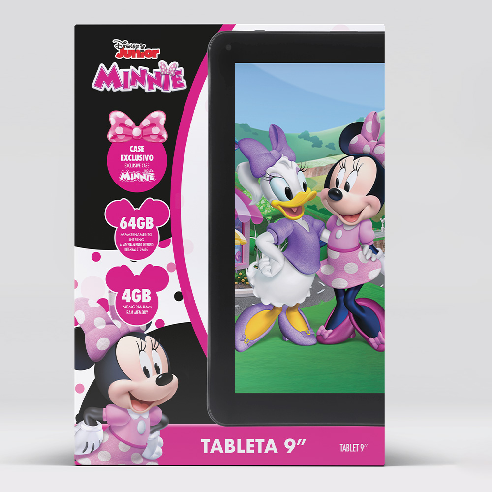 Tablet Para Niños Minnie Disney Multiláser .