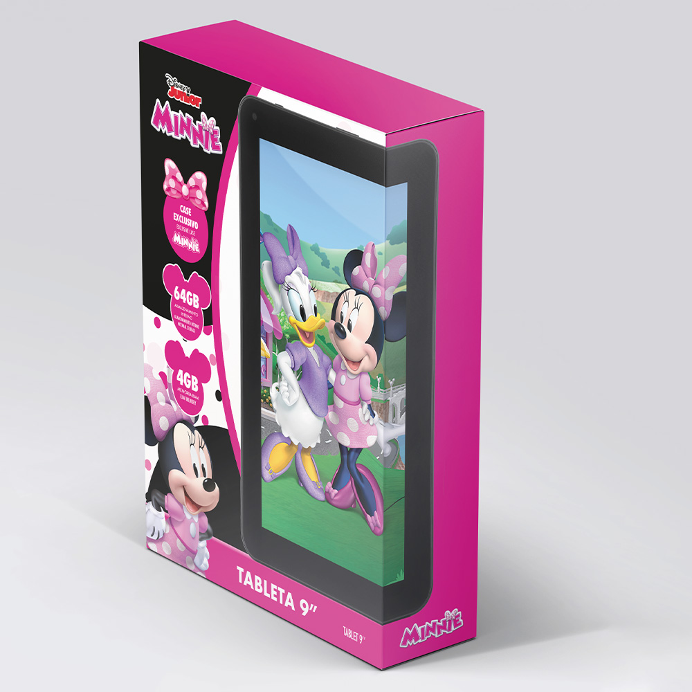 Tablet Para Niños Minnie Disney Multiláser .