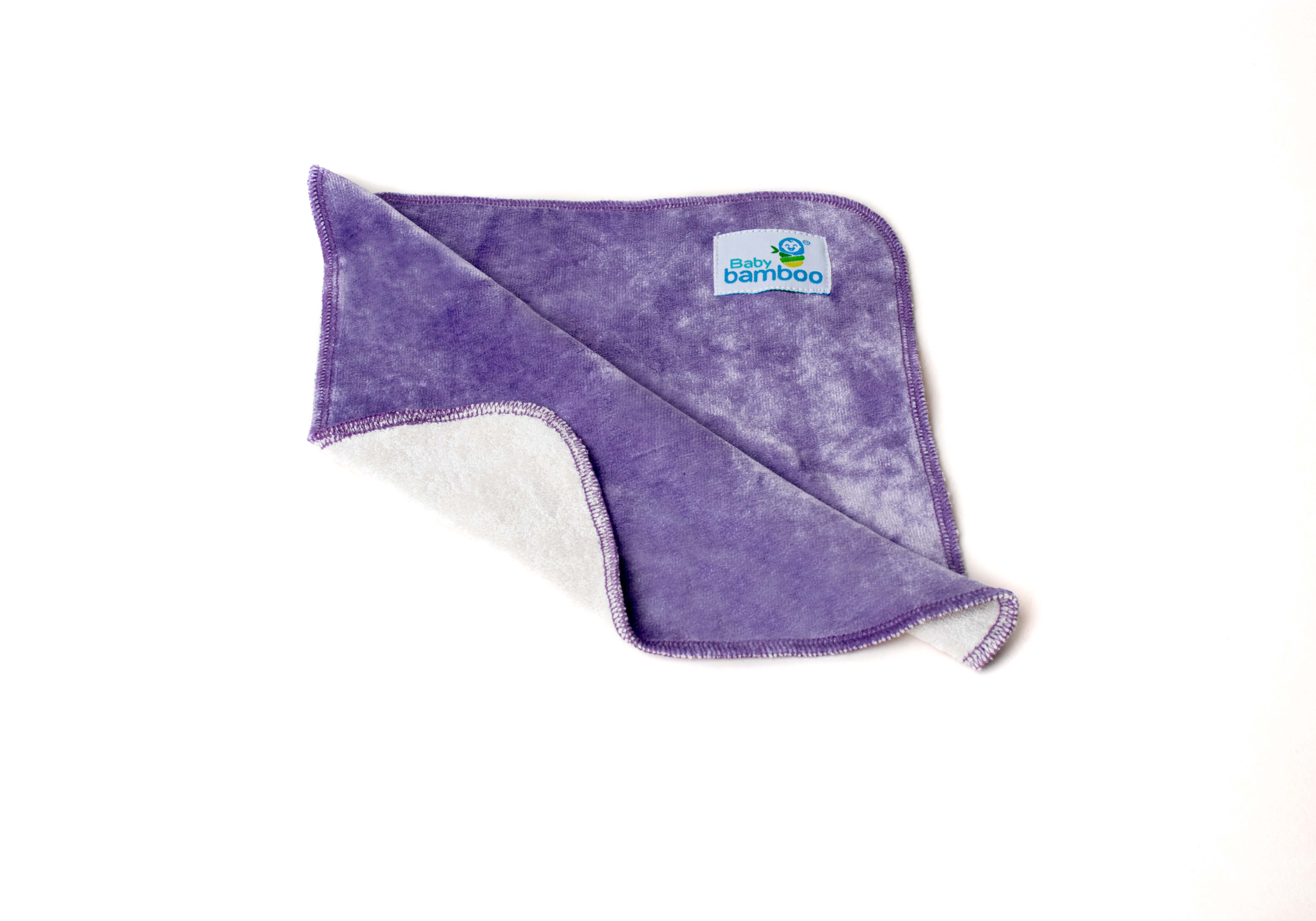 4 Toallitas Faciales Para Bebé De Tela De Bambú Extra Suaves.