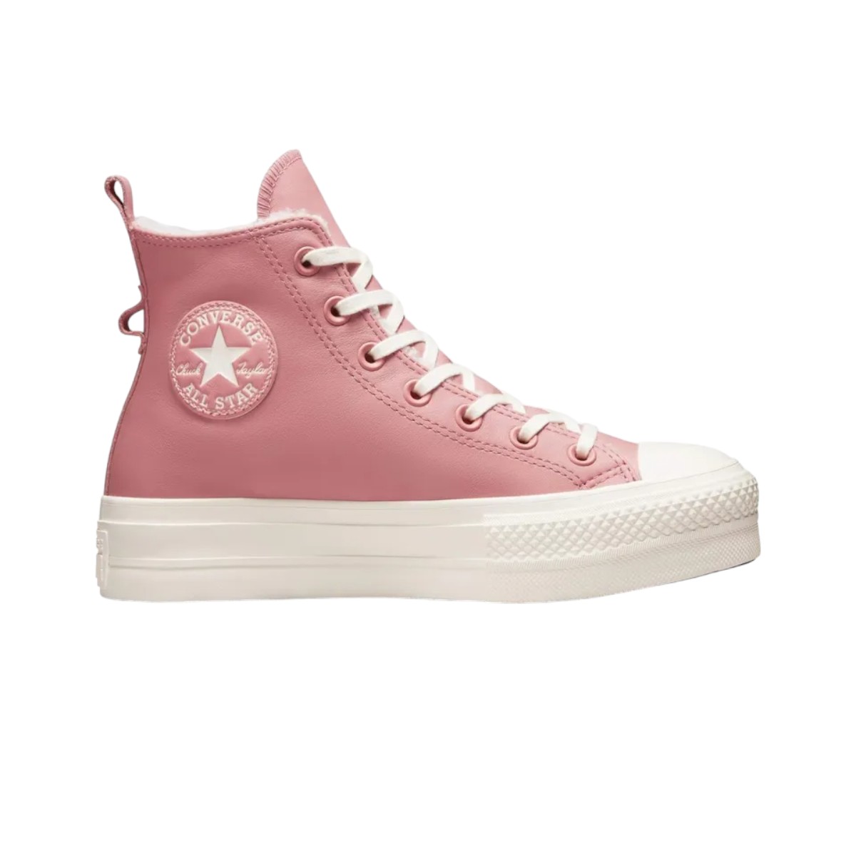 Tenis Converse Chuck Taylor Plataforma En Piel Para Mujer Original