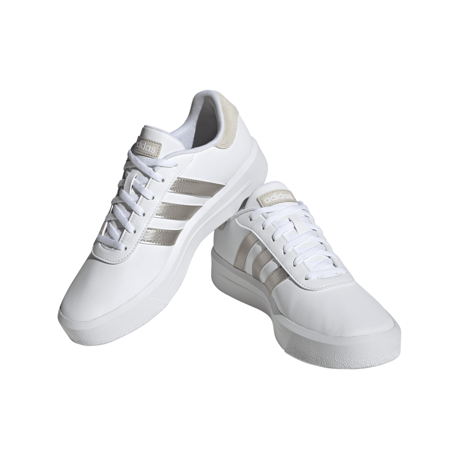 TENIS ADIDAS MUJER BLANCO ADIDAS COURT PLATFORM ID1969.