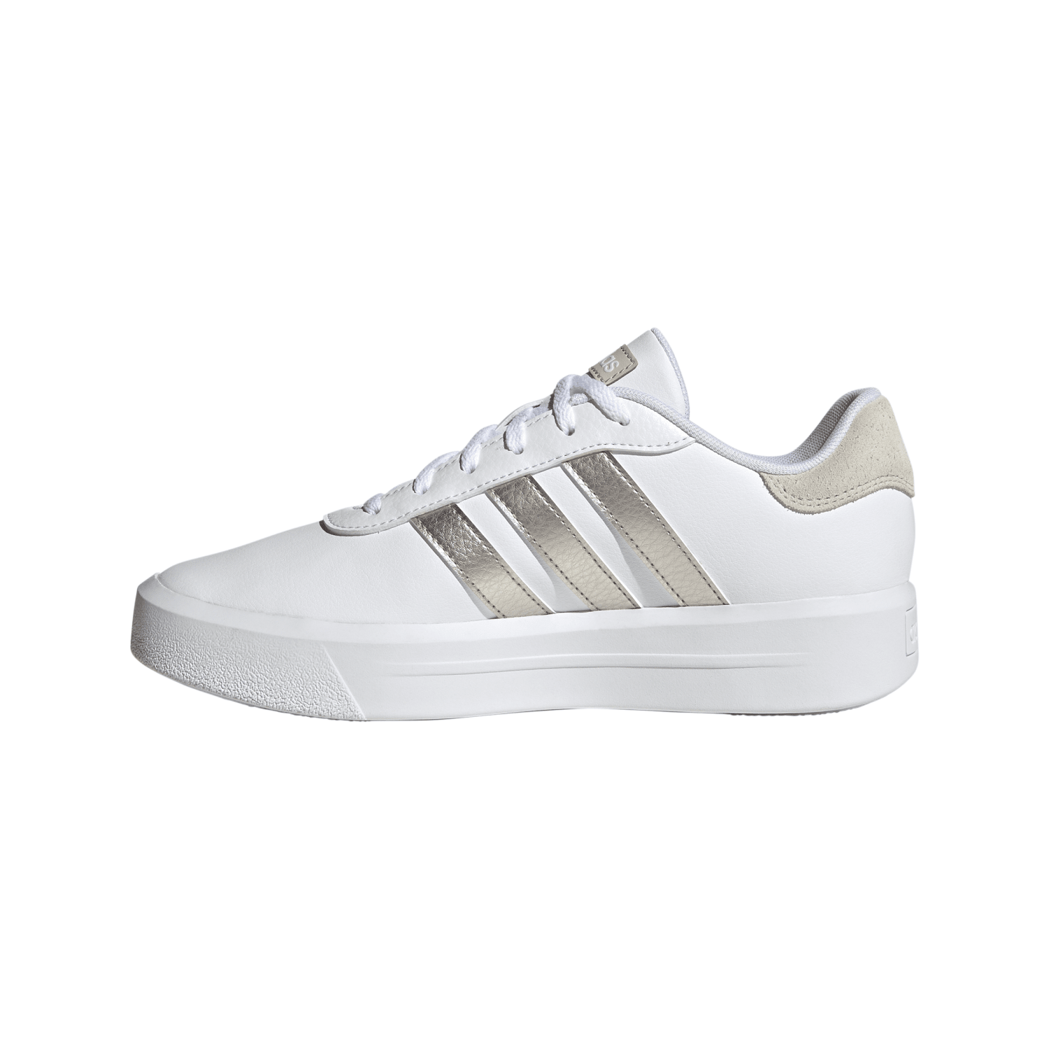 TENIS ADIDAS MUJER BLANCO ADIDAS COURT PLATFORM ID1969.