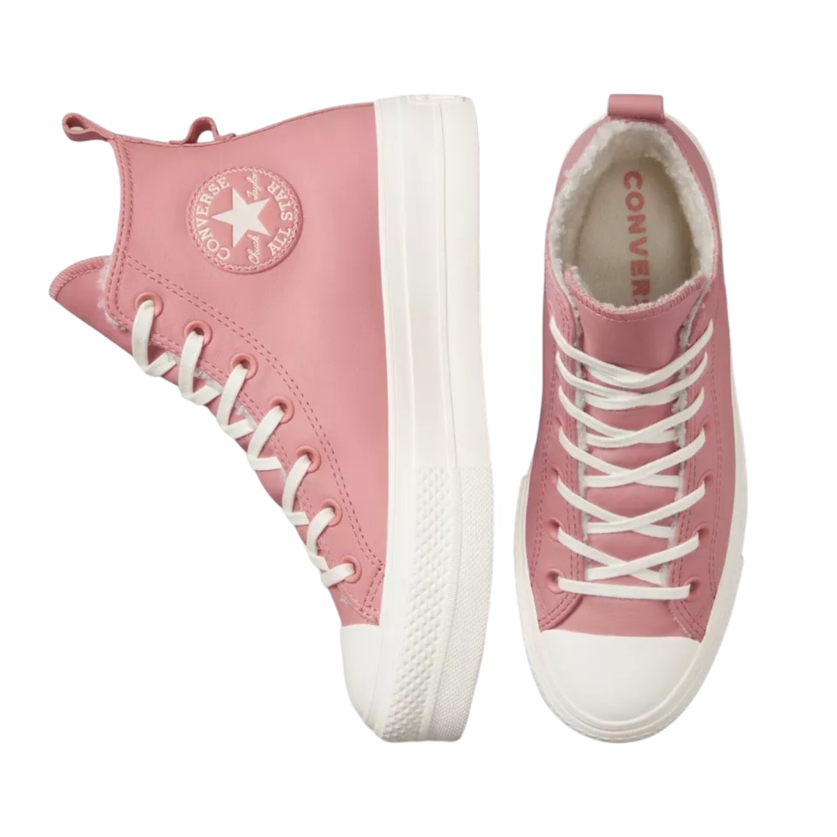 Tenis Converse Chuck Taylor All Star Plataforma de En Piel