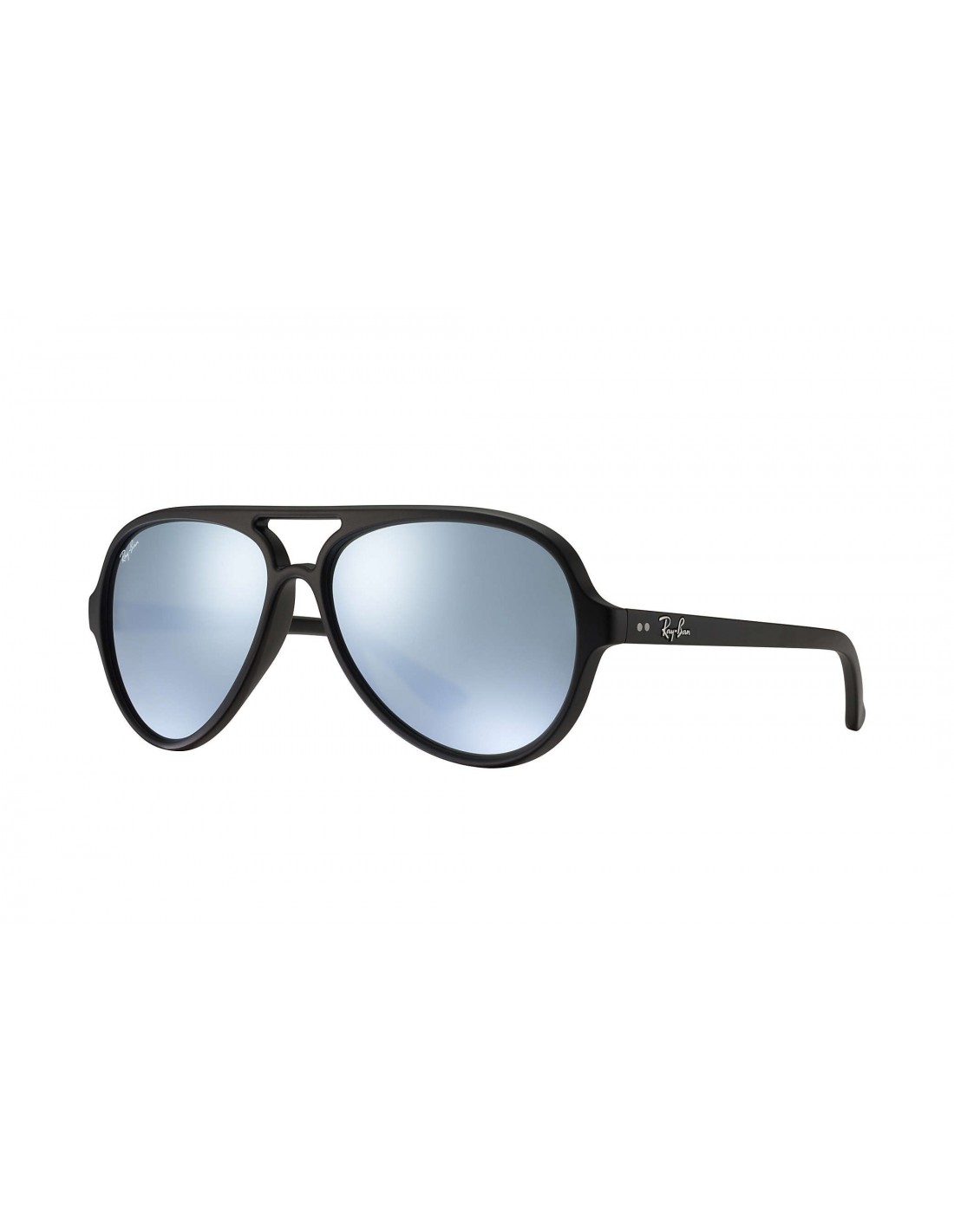 Lentes de sol Ray Ban Rb4125 601S30 Cats 5000 Classic Negro Mate Plata