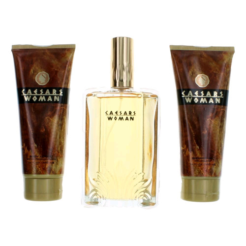 set de 3 pzas Caesars Woman Caesars World nuevo, sellado, original!!