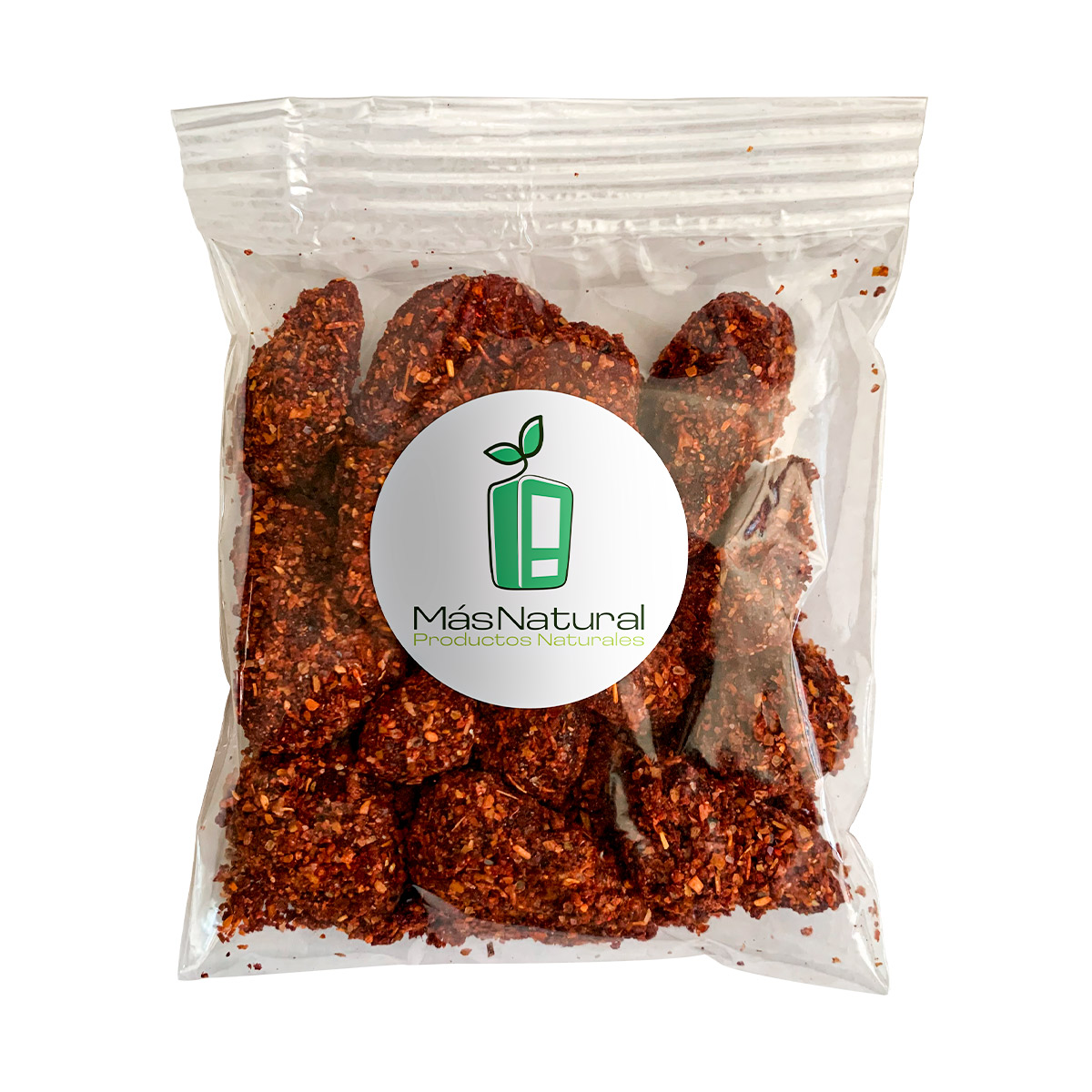 Fresa Tajín Deshidratado bolsa familiar Más Natural	