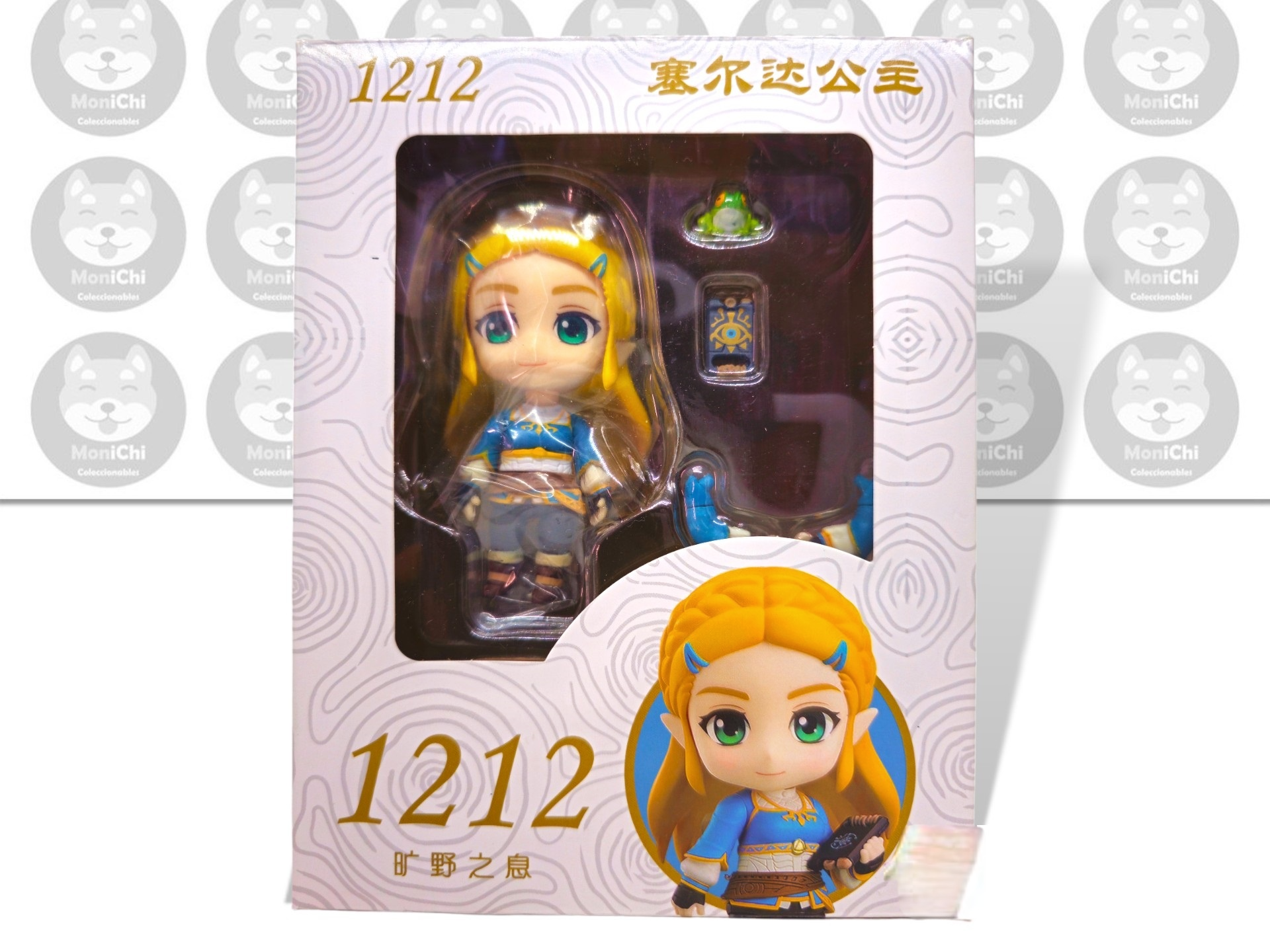 Zelda Breath Of The Wild 1212 Nendoroid Link Juego Figura