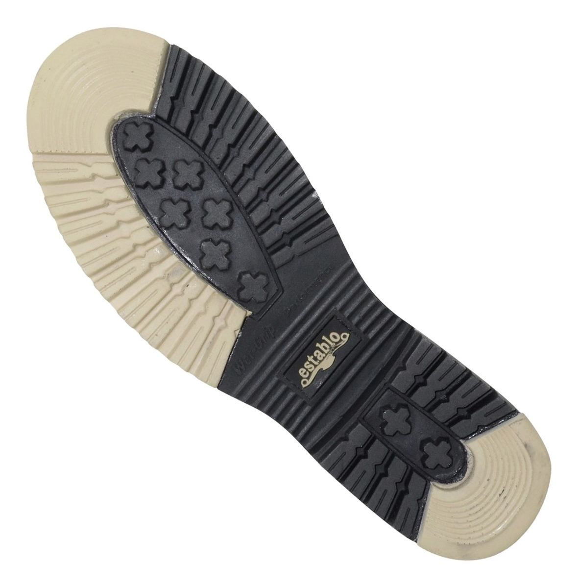 Bota De Trabajo Industrial Establo Modelo 509 Para Caballero Color Cafe .