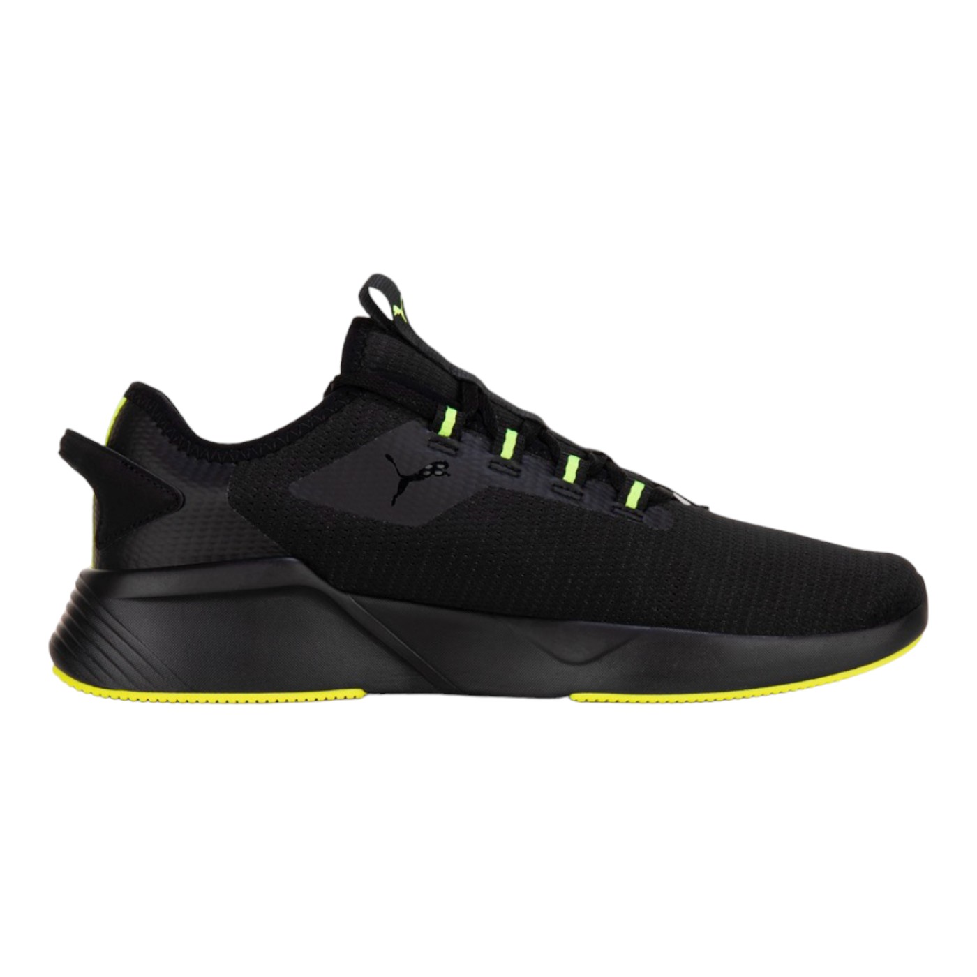 Puma emergence black running shoes sale
