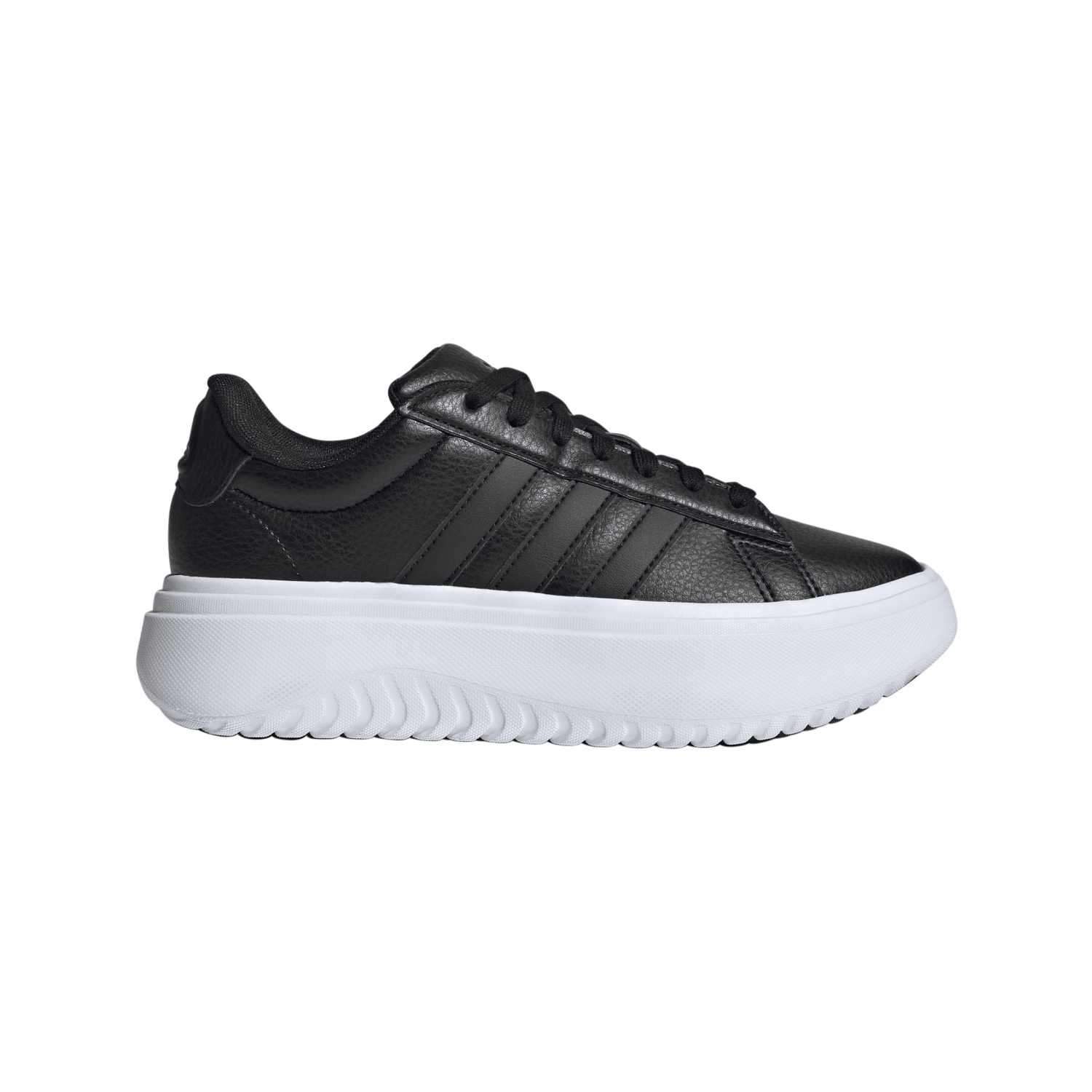 TENIS ADIDAS MUJER NEGRO ADIDAS GRAND COURT PLATFORM IE1093.