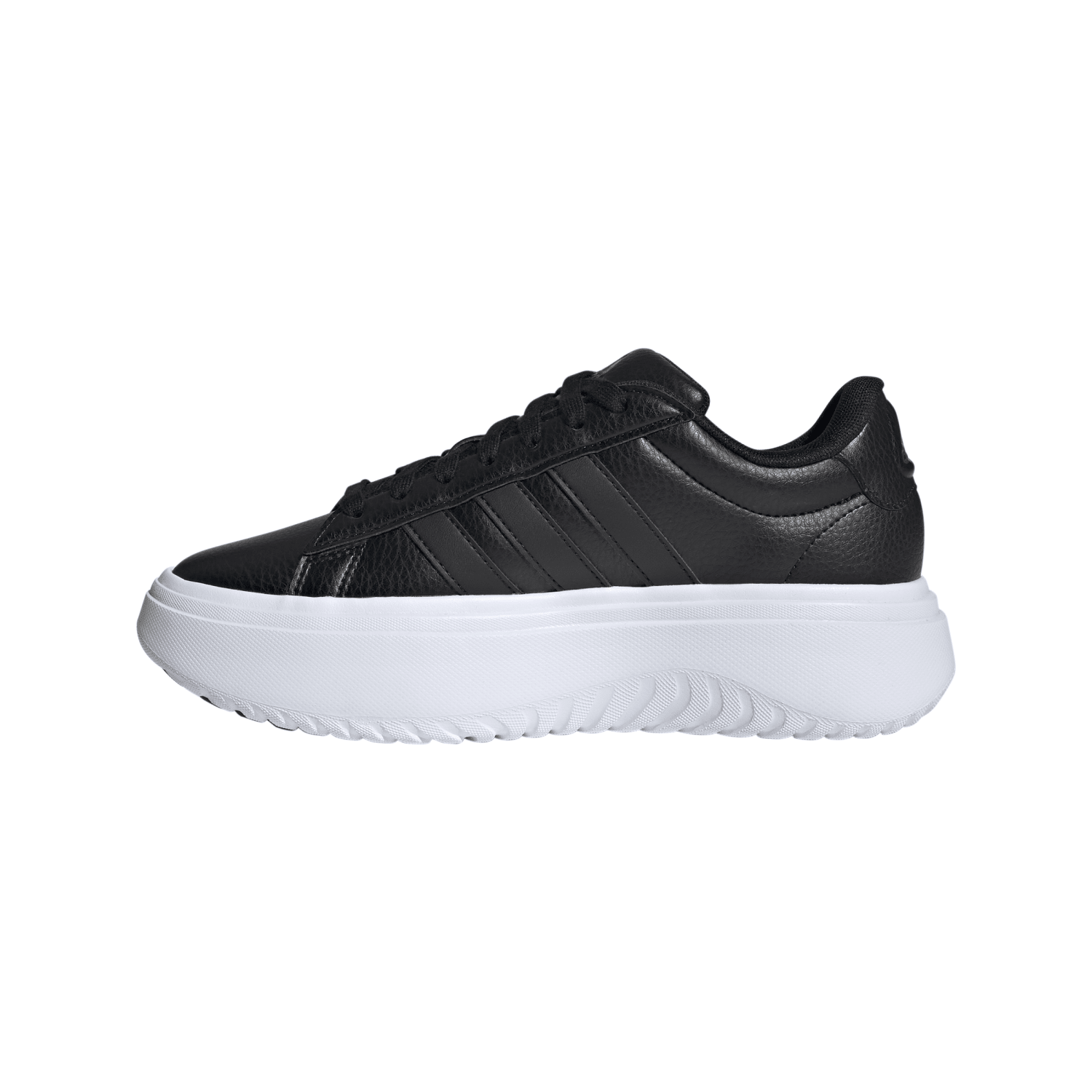 TENIS ADIDAS MUJER NEGRO ADIDAS GRAND COURT PLATFORM IE1093.