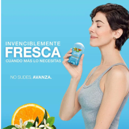 SECRET ANTITRANSPIRANTE ORANGE BLOSSOM 4X FRESH DEFENSE + 45G CAJA CON 3 PIEZAS