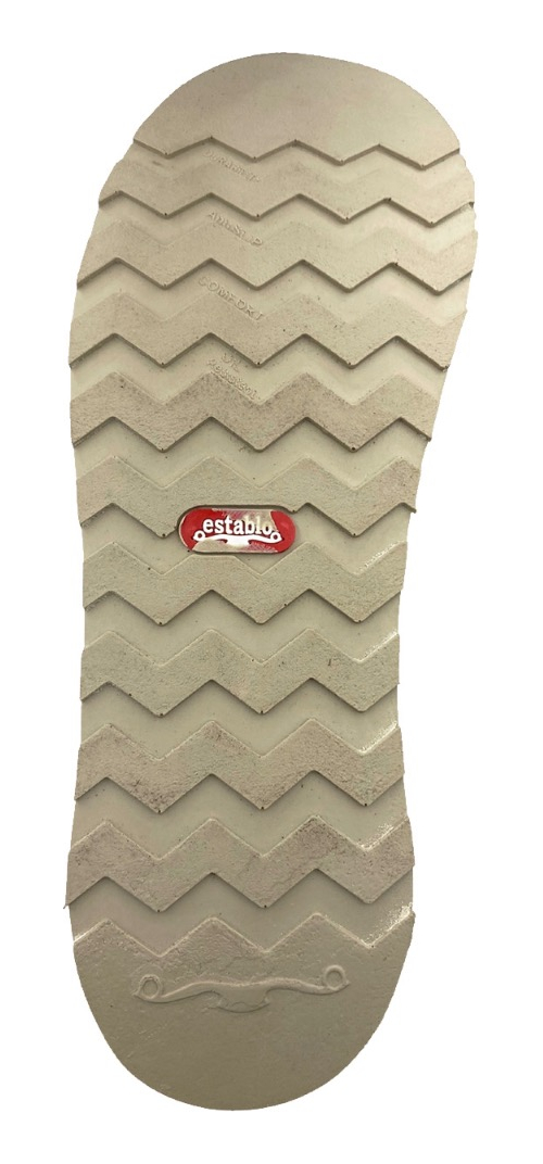 Bota Botín De Trabajo Establo 518 De Piel Color Shedron.