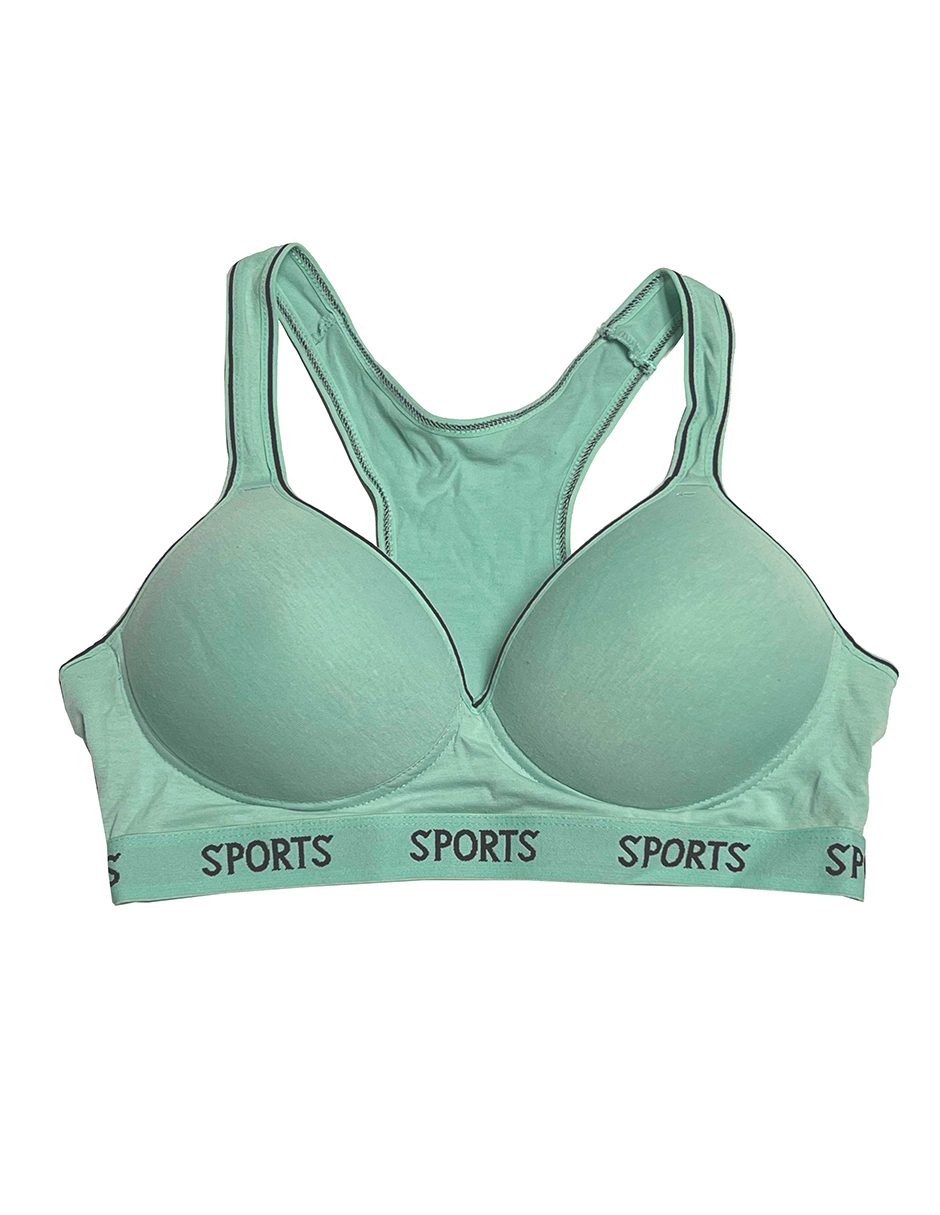 Pack de 6 Tops Deportivos De Algodón Con 6 Diferentes Colores.