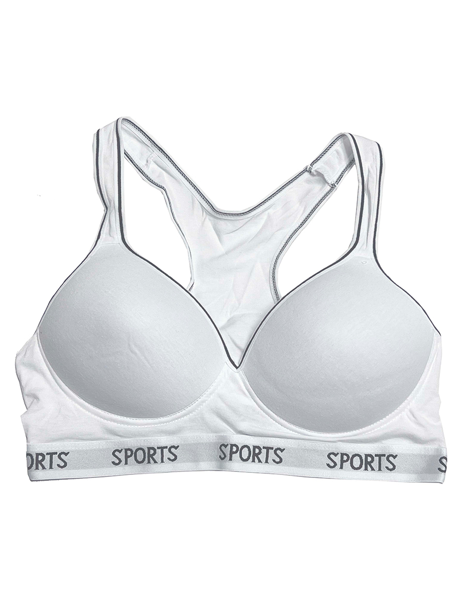 Pack de 6 Tops Deportivos De Algodón Con 6 Diferentes Colores.