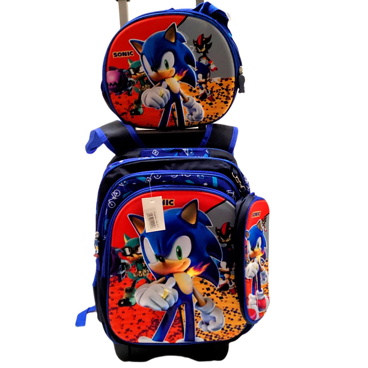 LIQUIDACIÒN Mochila 3D, Carrito Desmontable, En 1, Lonchera