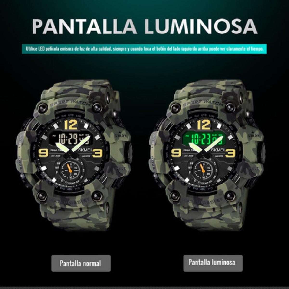 Reloj pulsera skmei sale