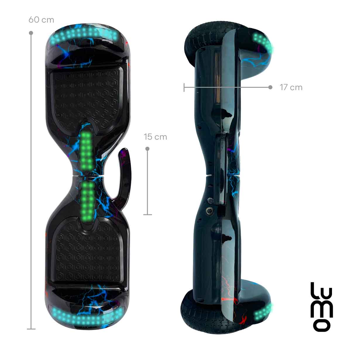 Hoverboard Skate Patineta Electrica Bluetooth Luces Led.