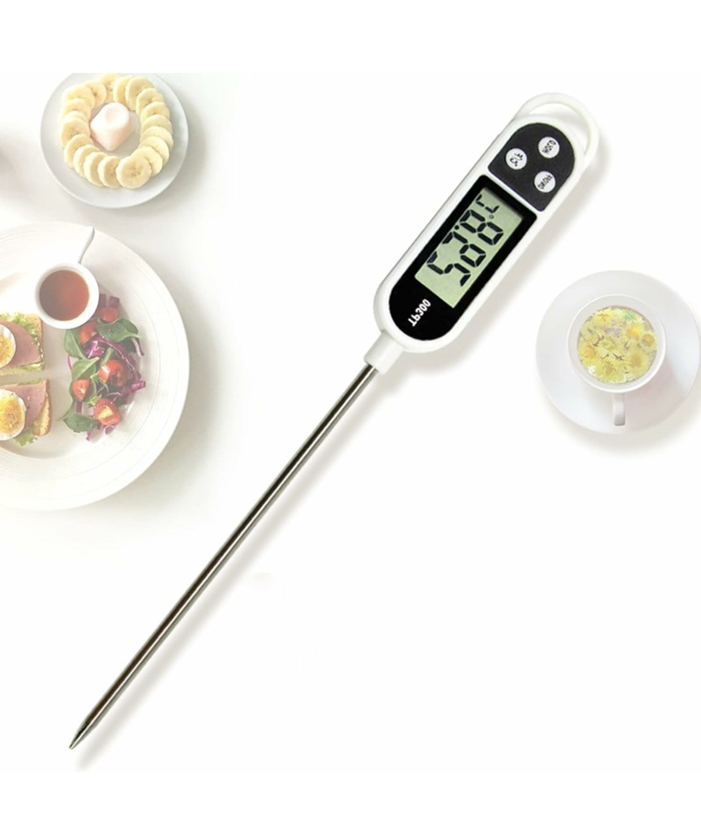 Termómetro Cocina Digital Horno Aceite Carne Asador Parrilla.