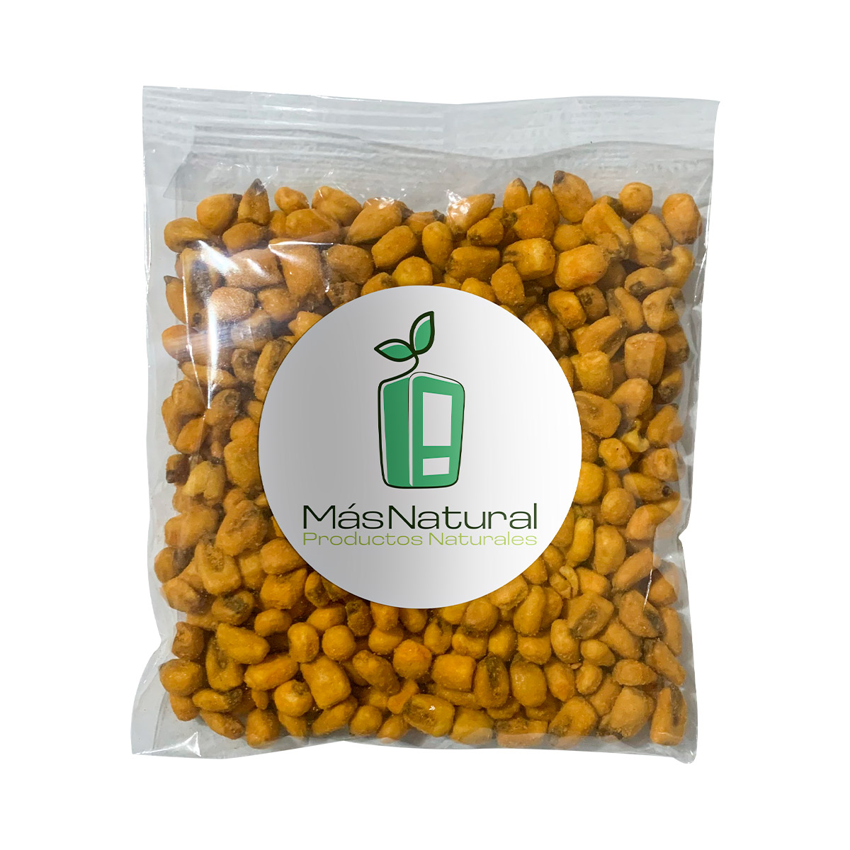 Granos de elote Horneados sabor Queso Habanero sin gluten set bolsas individuales MÁS NATURAL