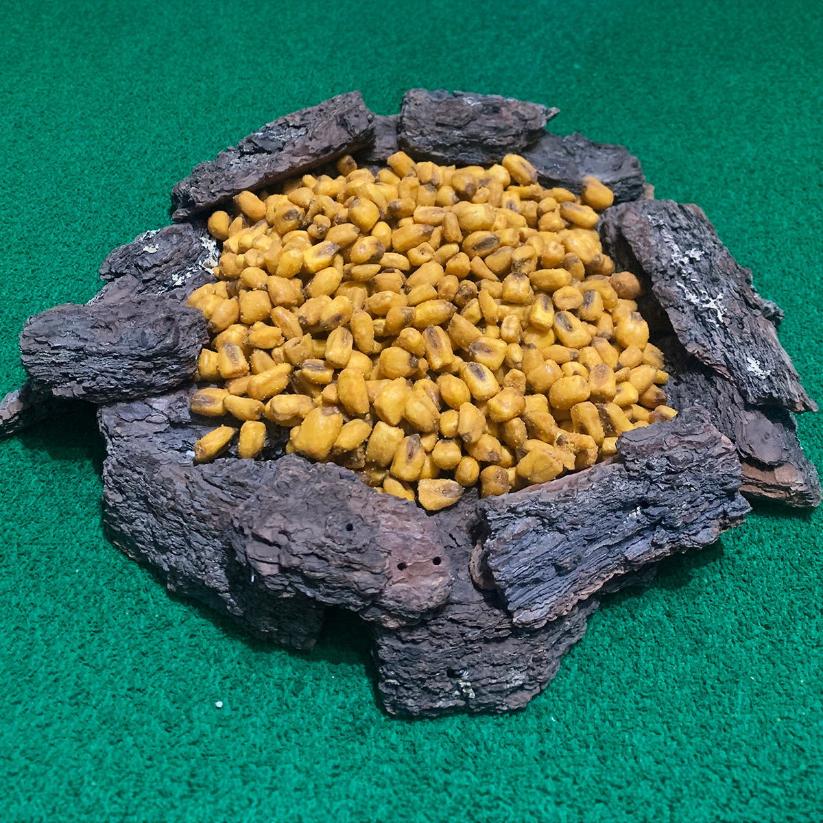 Granos de elote Horneados sabor Queso Habanero sin gluten set bolsas individuales MÁS NATURAL