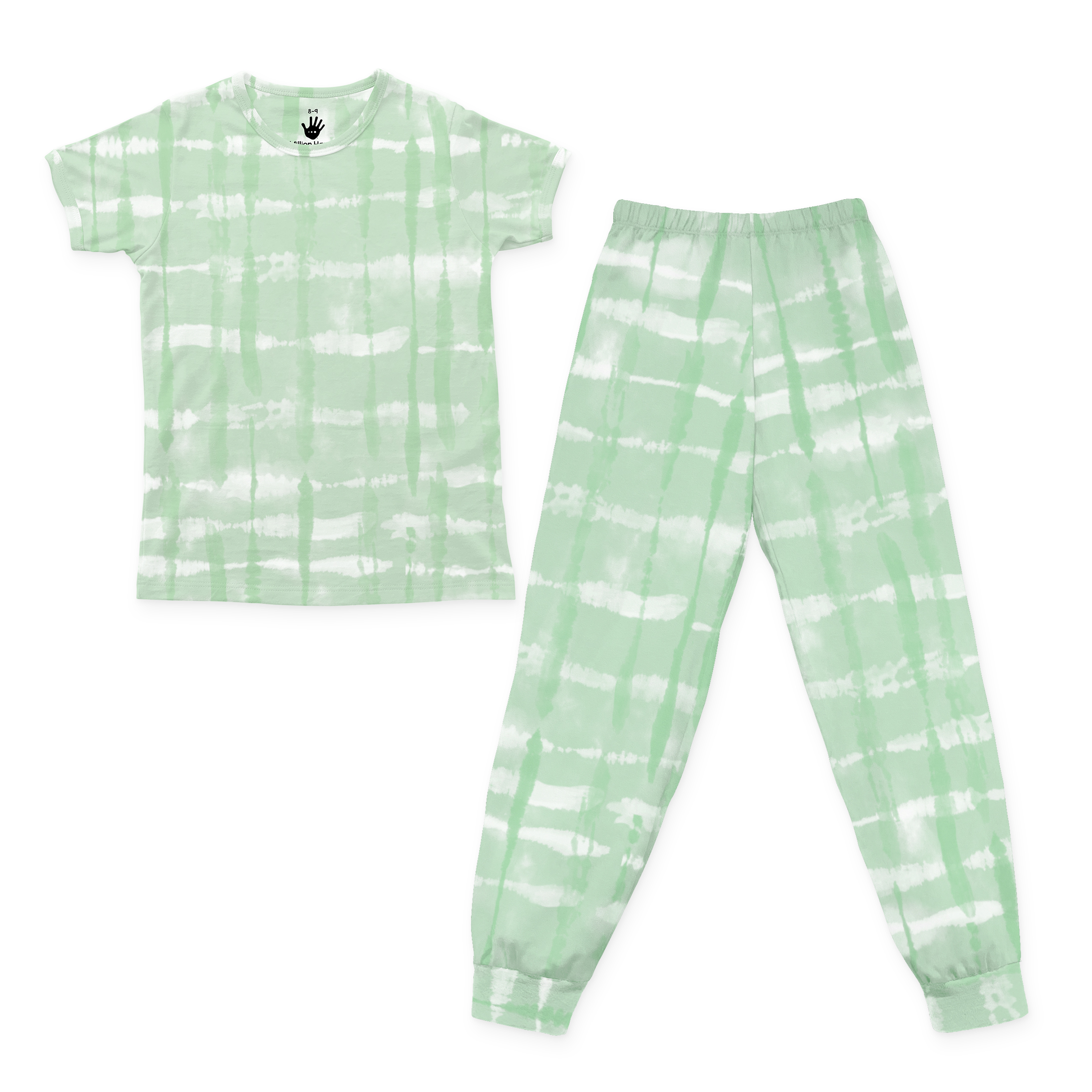 Pijama Tie Dye Niño Verde - Million Hands .