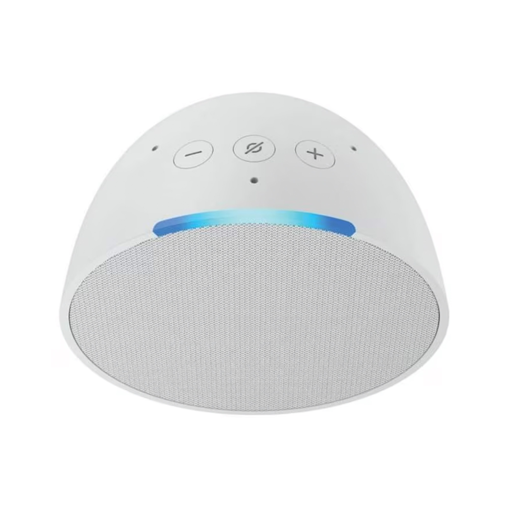 Amazon Echo Pop con asistente virtual Alexa, Glacier White.