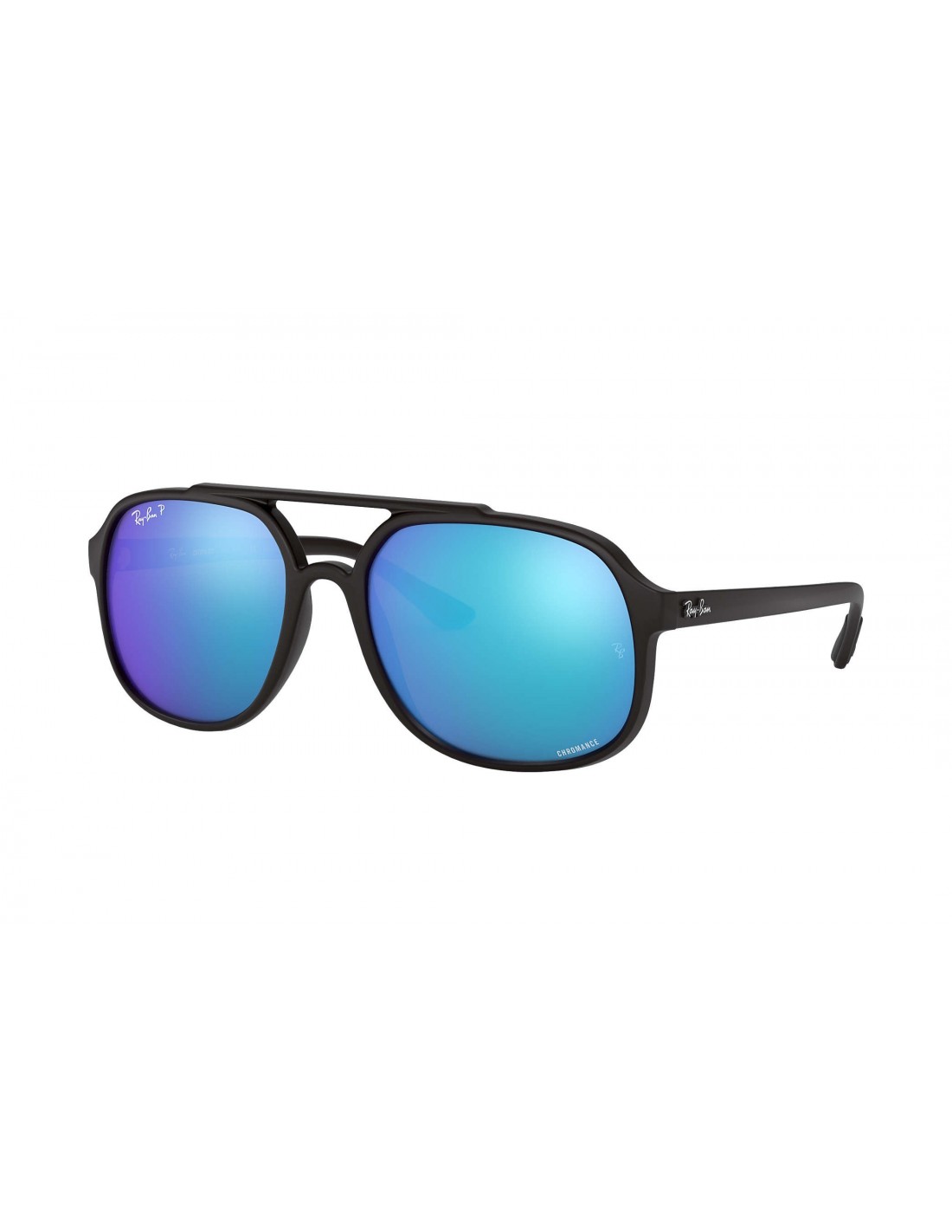 Lentes de sol Ray Ban RB4312CH 601SA1 Aviator Chromance Azul Espejo Polarizado