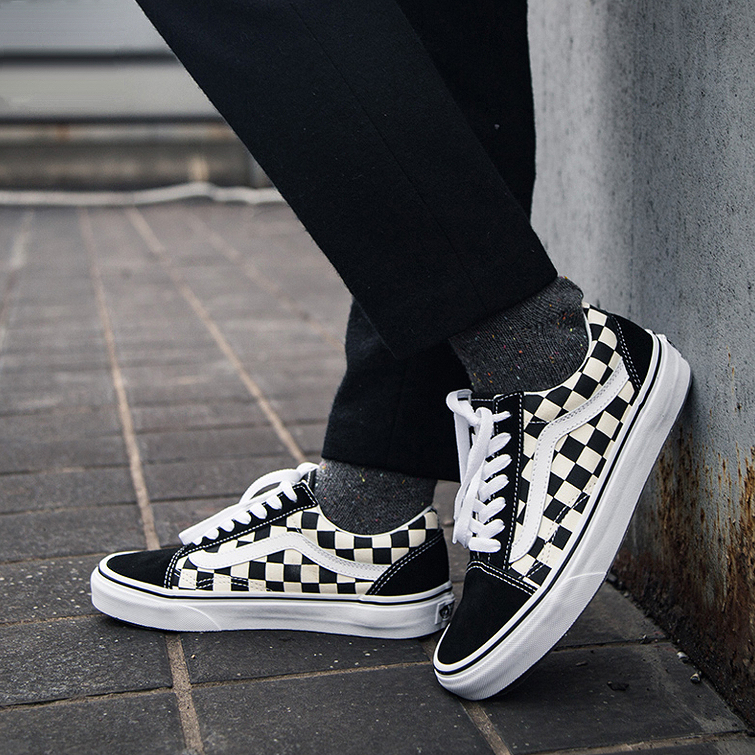 Tenis Vans Old Skool 38G1P0S Negro Hombre