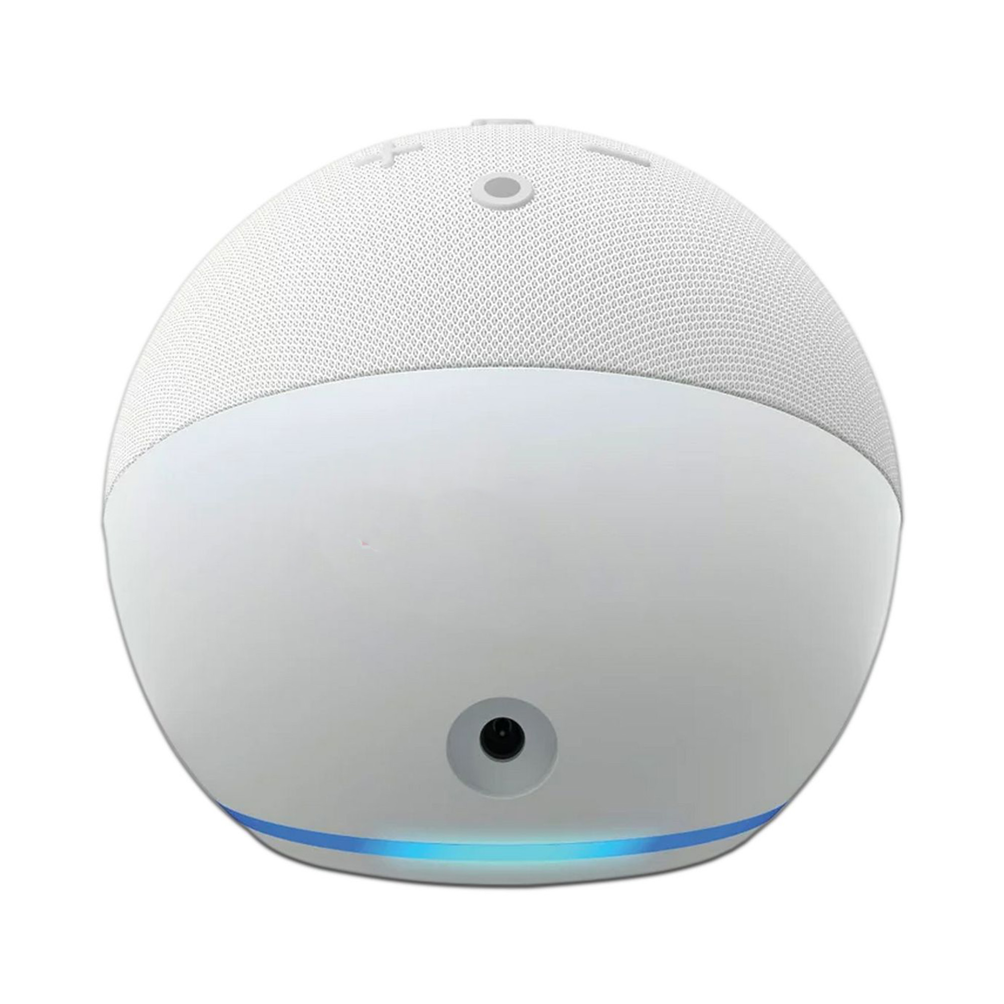 Amazon Echo Dot 5th Gen con asistente virtual Alexa, Glacier White.
