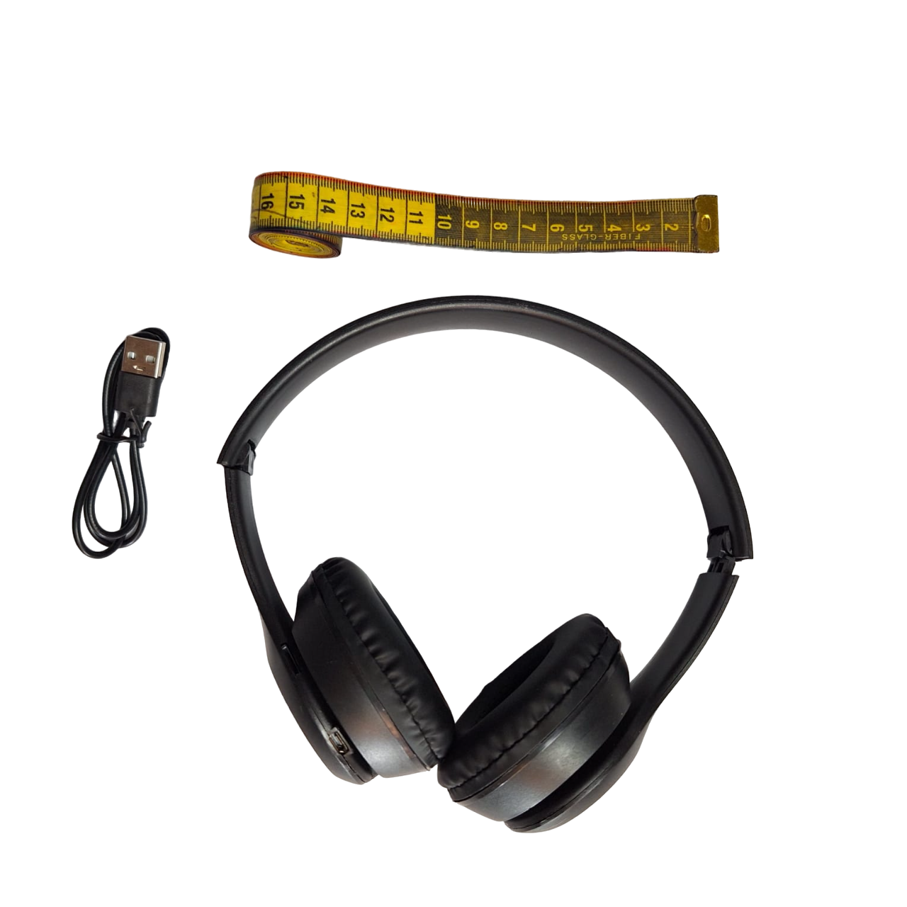 Audífonos Bluetooth Inalámbricos De Diadema Manos Libres Color Negro