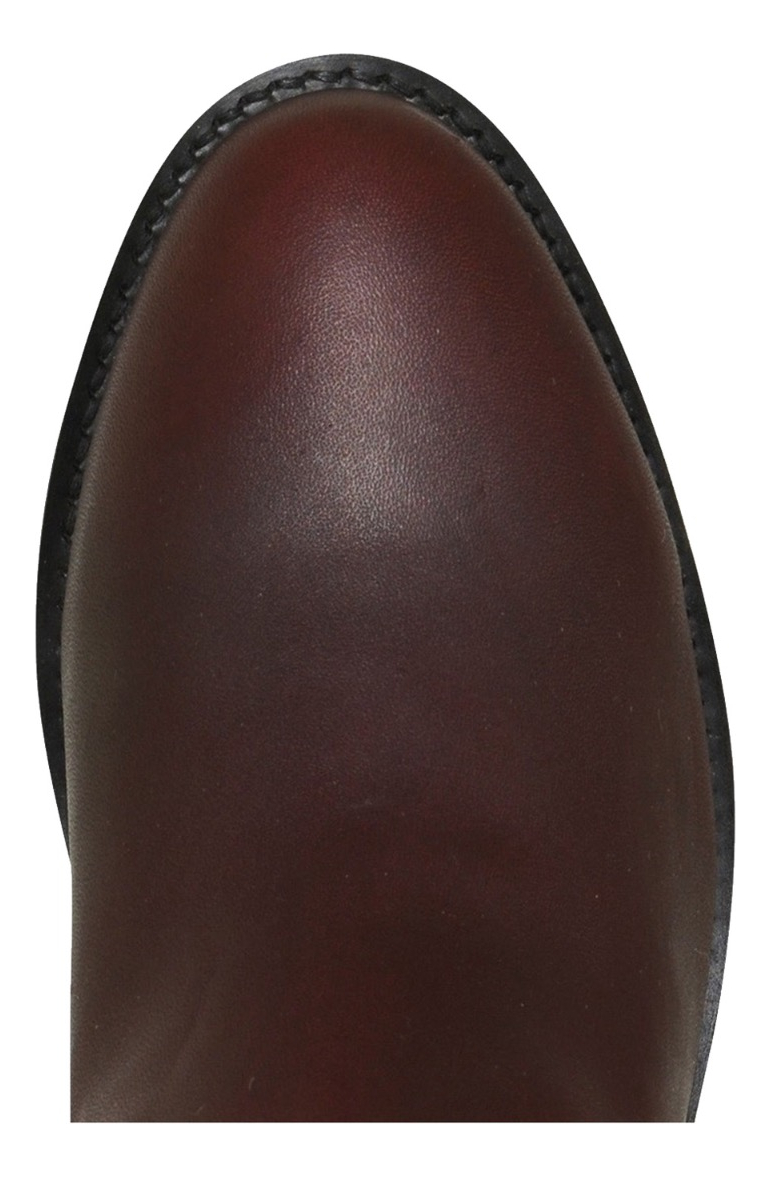 Bota Botín De Trabajo Industrial Establo 555 De Piel.