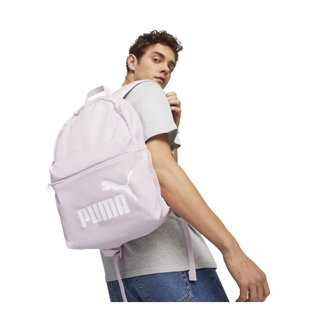 Mochila Urbana Puma Phase Backpack Lila de Mujer 079943 15.